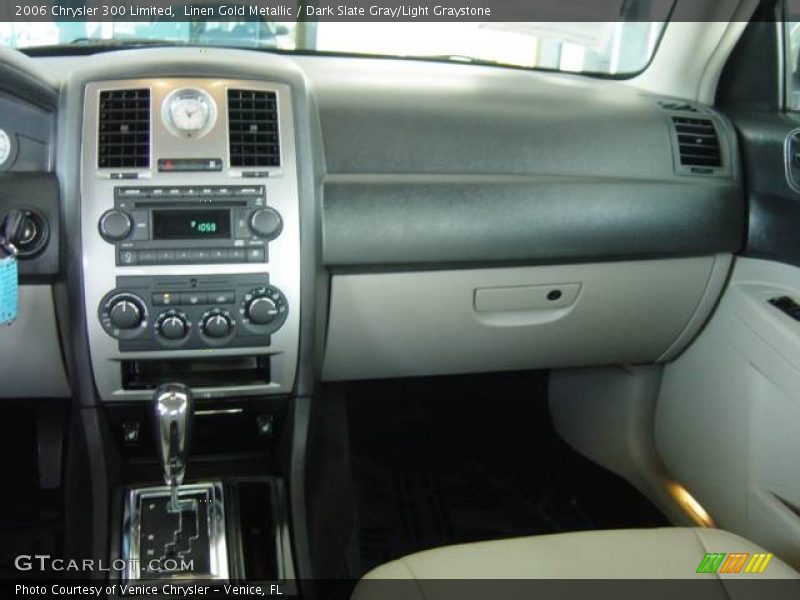 Linen Gold Metallic / Dark Slate Gray/Light Graystone 2006 Chrysler 300 Limited