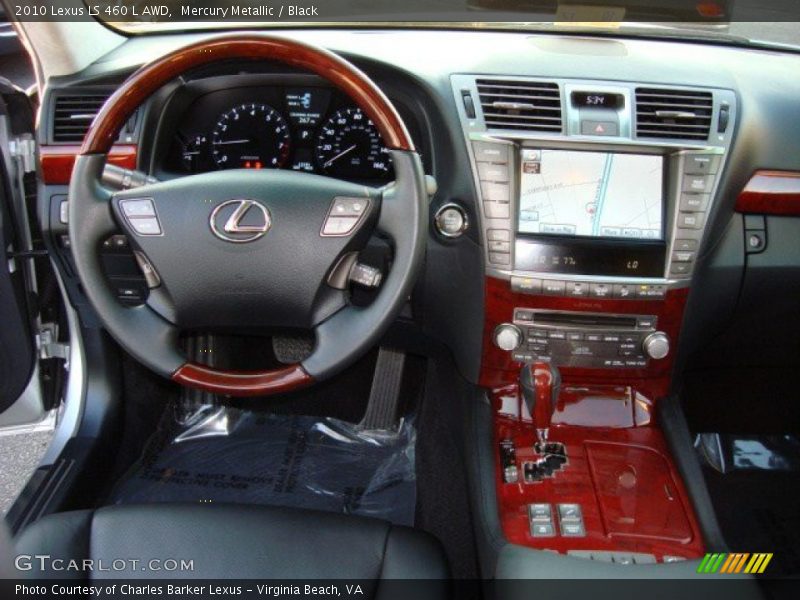 Dashboard of 2010 LS 460 L AWD