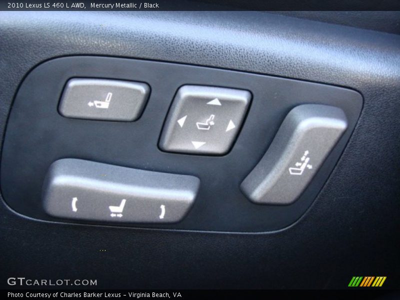 Controls of 2010 LS 460 L AWD