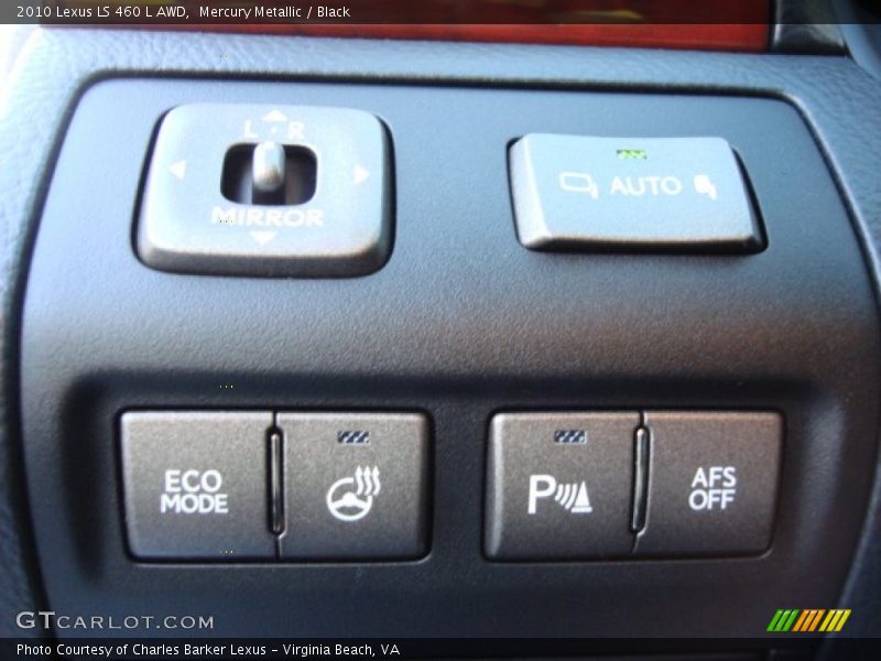 Controls of 2010 LS 460 L AWD