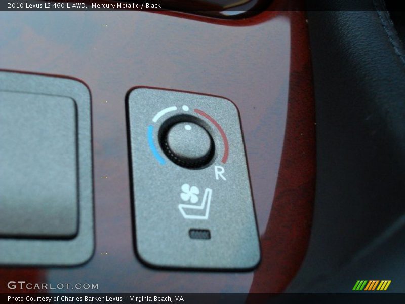 Controls of 2010 LS 460 L AWD