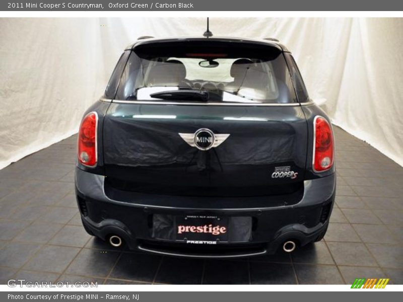 Oxford Green / Carbon Black 2011 Mini Cooper S Countryman