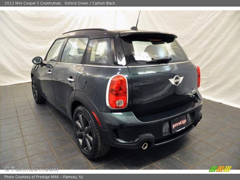 Oxford Green / Carbon Black 2011 Mini Cooper S Countryman