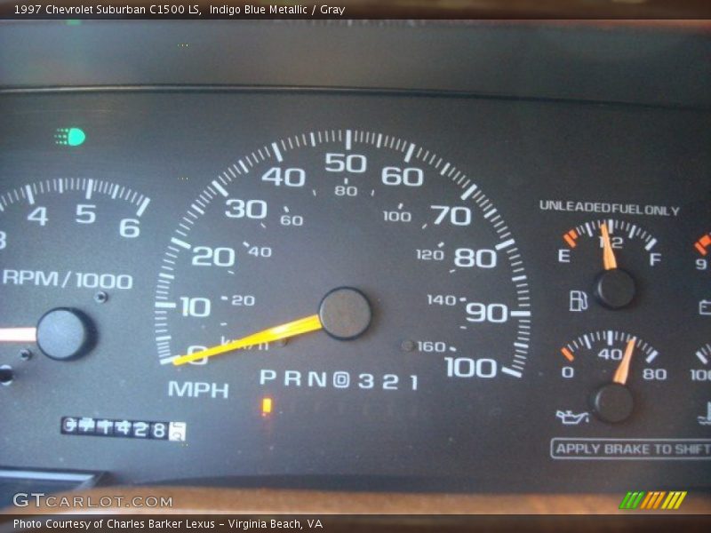  1997 Suburban C1500 LS C1500 LS Gauges