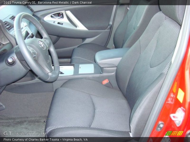 Barcelona Red Metallic / Dark Charcoal 2011 Toyota Camry SE