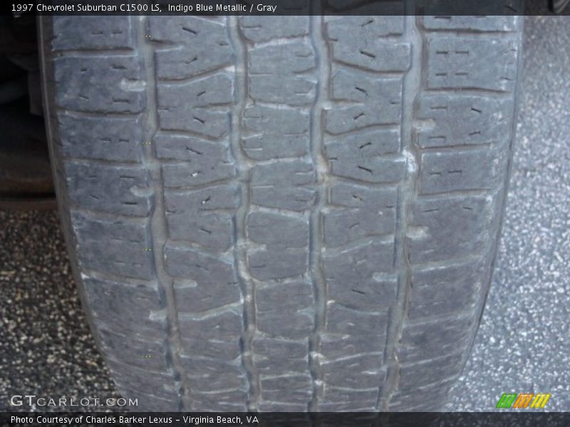 Indigo Blue Metallic / Gray 1997 Chevrolet Suburban C1500 LS