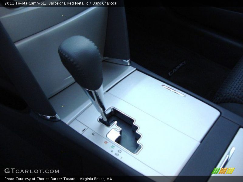 Barcelona Red Metallic / Dark Charcoal 2011 Toyota Camry SE