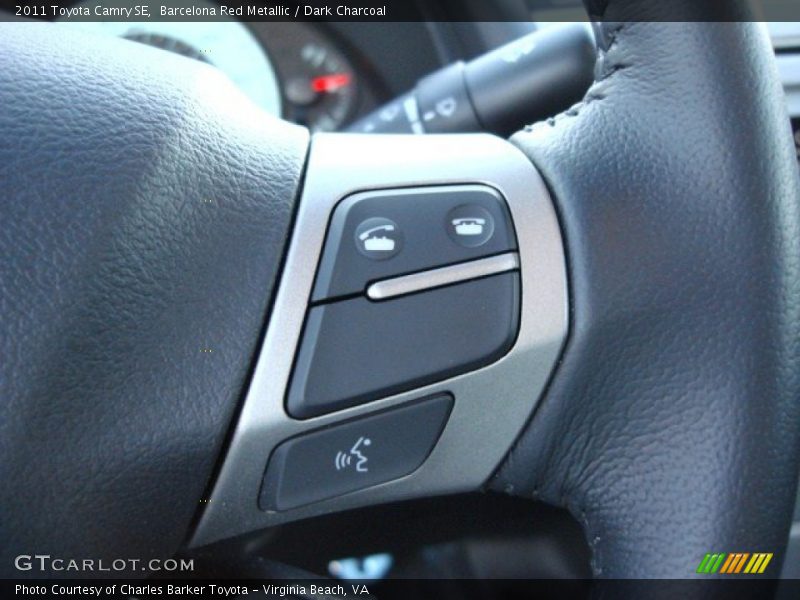 Barcelona Red Metallic / Dark Charcoal 2011 Toyota Camry SE