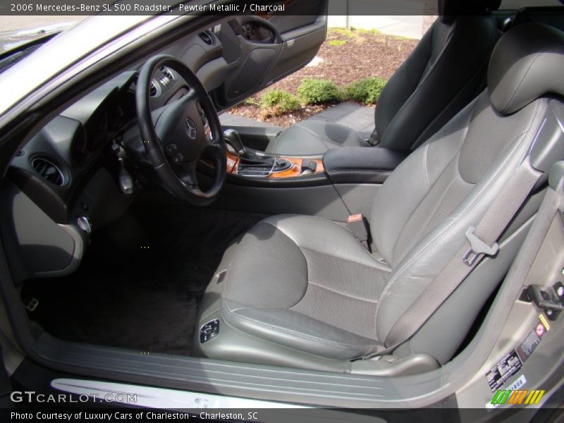  2006 SL 500 Roadster Charcoal Interior