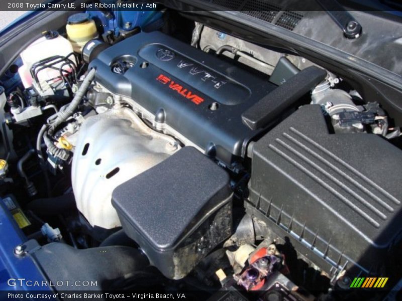 Blue Ribbon Metallic / Ash 2008 Toyota Camry LE