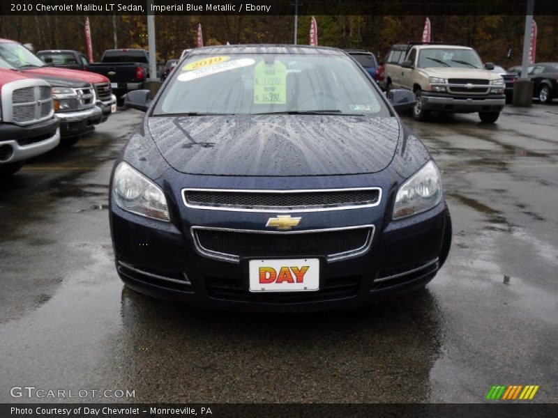 Imperial Blue Metallic / Ebony 2010 Chevrolet Malibu LT Sedan