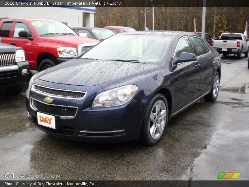 Imperial Blue Metallic / Ebony 2010 Chevrolet Malibu LT Sedan