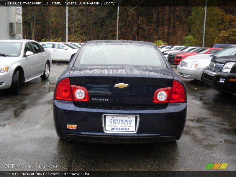 Imperial Blue Metallic / Ebony 2010 Chevrolet Malibu LT Sedan