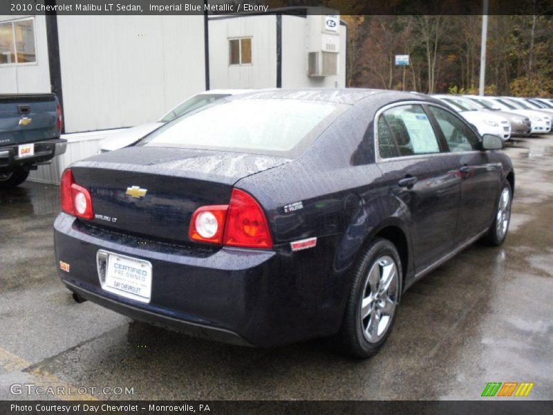 Imperial Blue Metallic / Ebony 2010 Chevrolet Malibu LT Sedan
