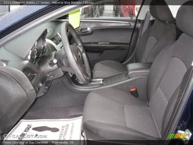 Imperial Blue Metallic / Ebony 2010 Chevrolet Malibu LT Sedan