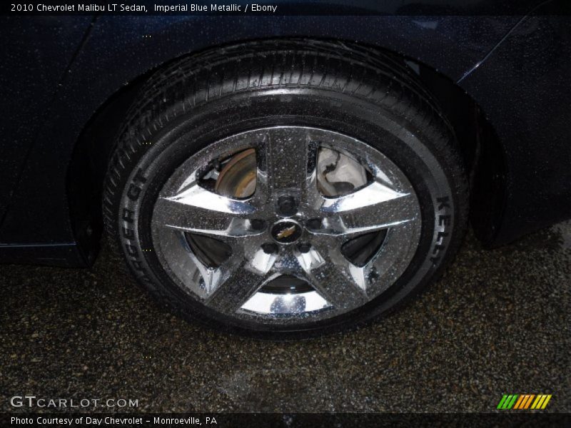 Imperial Blue Metallic / Ebony 2010 Chevrolet Malibu LT Sedan
