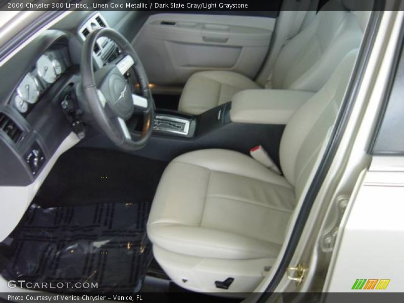 Linen Gold Metallic / Dark Slate Gray/Light Graystone 2006 Chrysler 300 Limited
