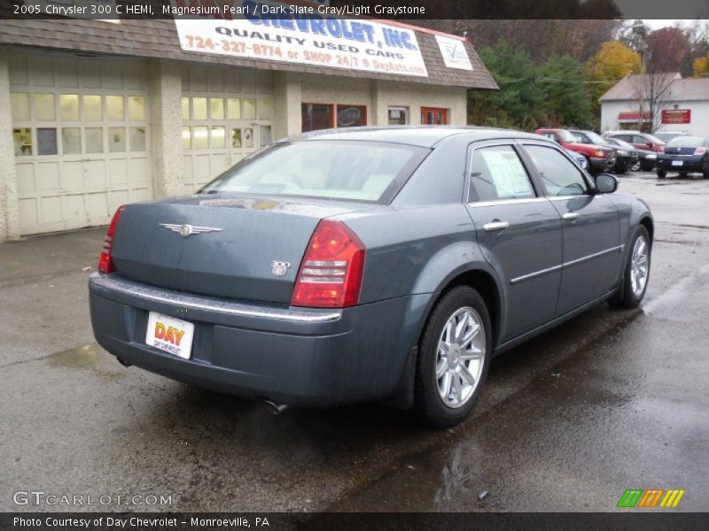 Magnesium Pearl / Dark Slate Gray/Light Graystone 2005 Chrysler 300 C HEMI