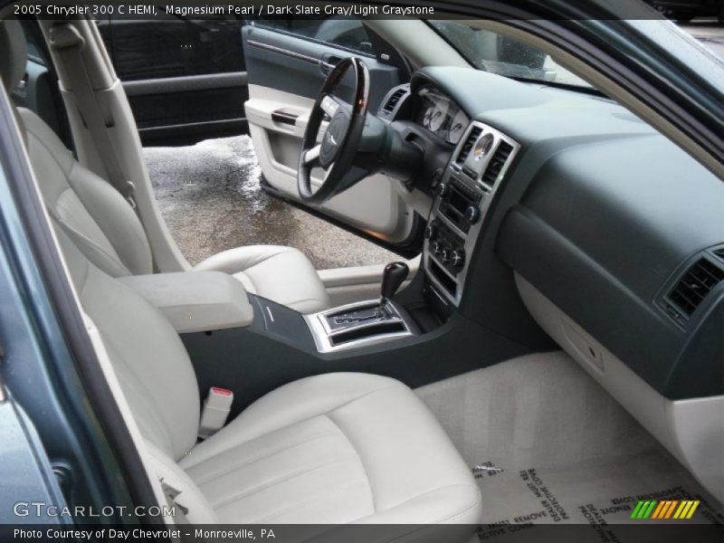 Magnesium Pearl / Dark Slate Gray/Light Graystone 2005 Chrysler 300 C HEMI