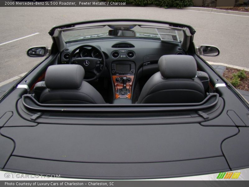 Pewter Metallic / Charcoal 2006 Mercedes-Benz SL 500 Roadster