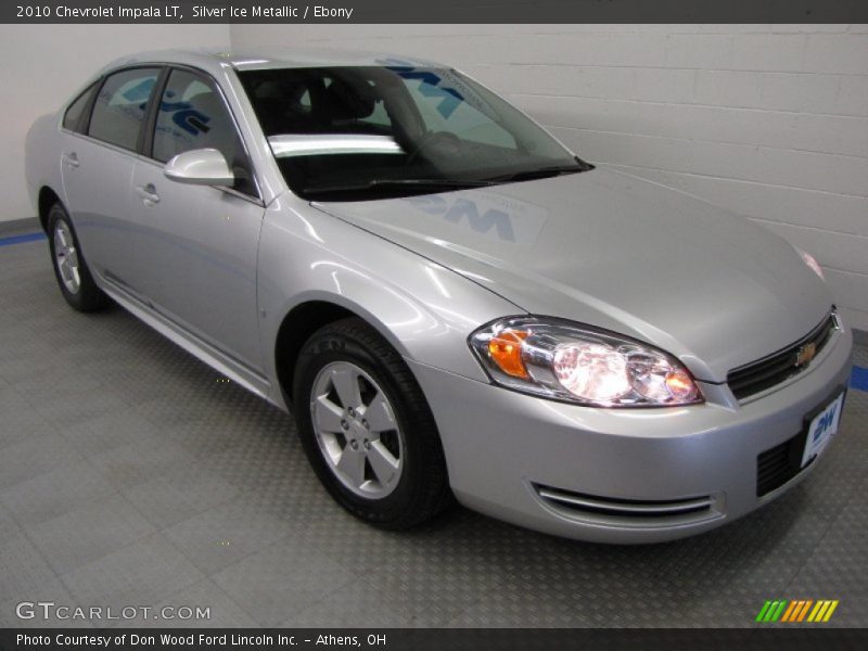 Silver Ice Metallic / Ebony 2010 Chevrolet Impala LT