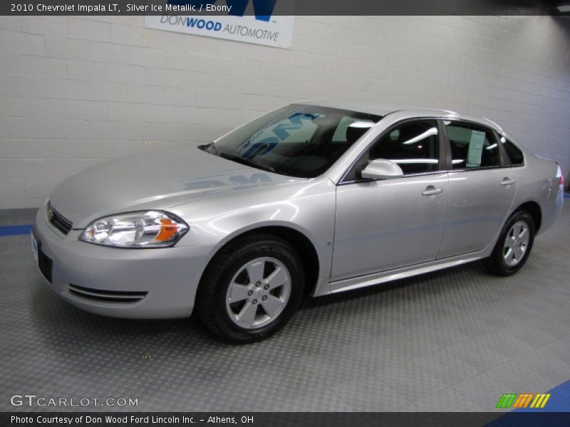 Silver Ice Metallic / Ebony 2010 Chevrolet Impala LT
