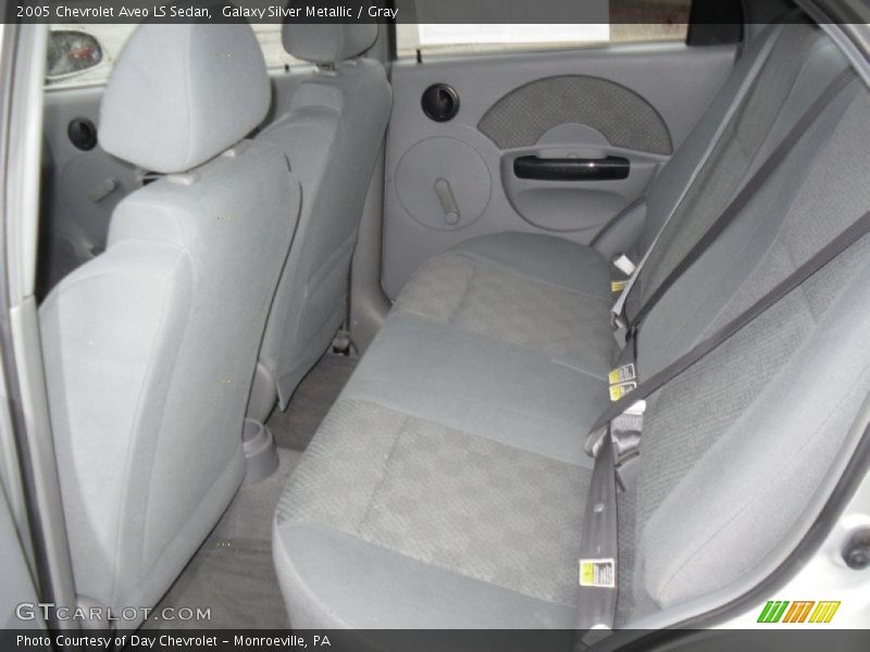 Galaxy Silver Metallic / Gray 2005 Chevrolet Aveo LS Sedan