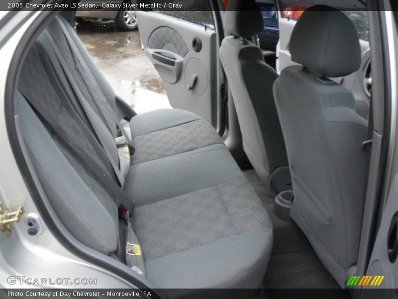 Galaxy Silver Metallic / Gray 2005 Chevrolet Aveo LS Sedan