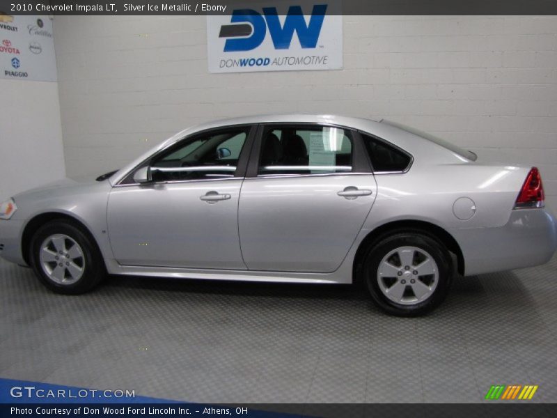 Silver Ice Metallic / Ebony 2010 Chevrolet Impala LT