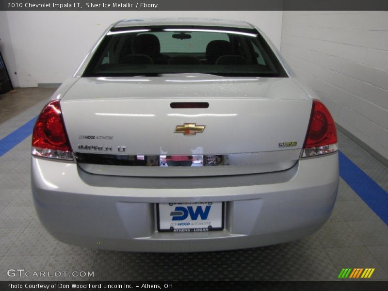 Silver Ice Metallic / Ebony 2010 Chevrolet Impala LT