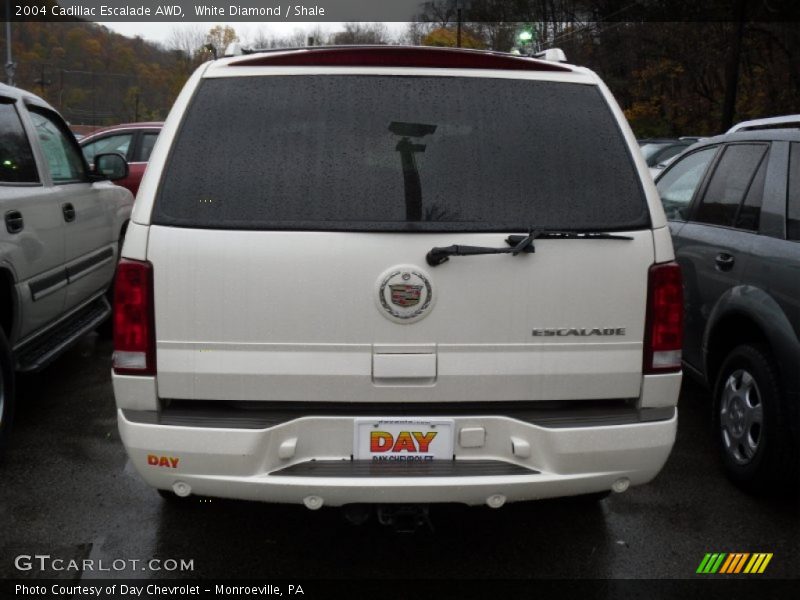White Diamond / Shale 2004 Cadillac Escalade AWD