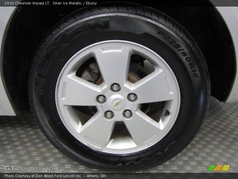 Silver Ice Metallic / Ebony 2010 Chevrolet Impala LT
