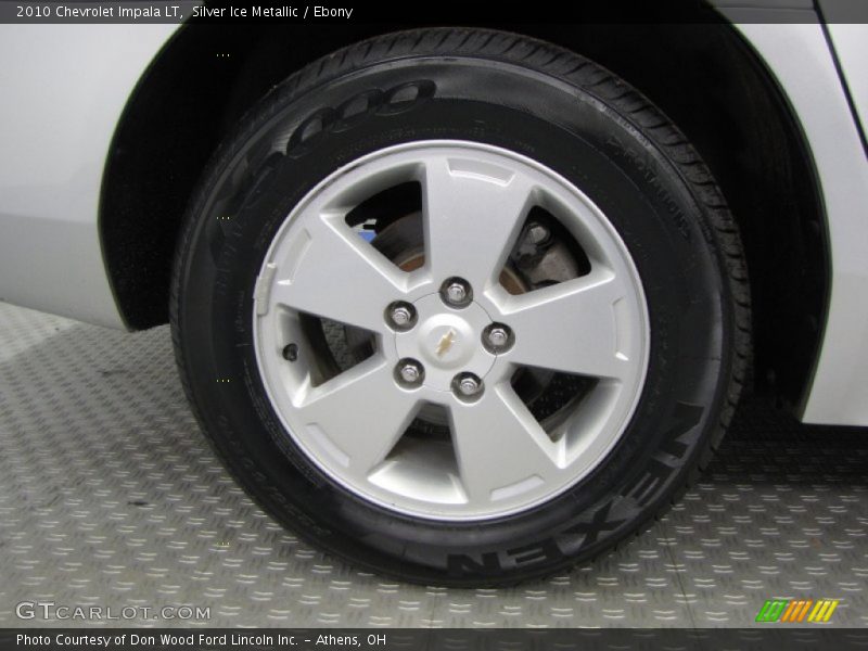 Silver Ice Metallic / Ebony 2010 Chevrolet Impala LT