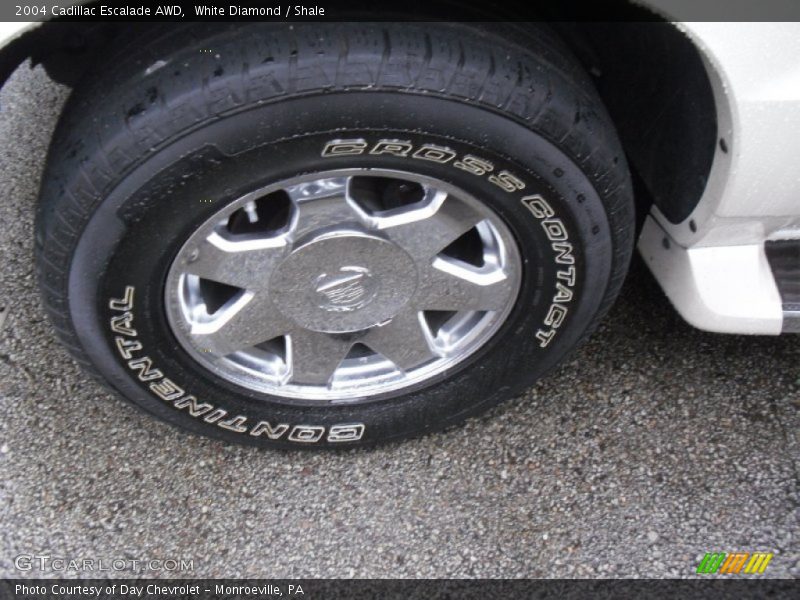 White Diamond / Shale 2004 Cadillac Escalade AWD