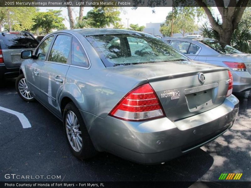 Light Tundra Metallic / Pebble 2005 Mercury Montego Premier AWD