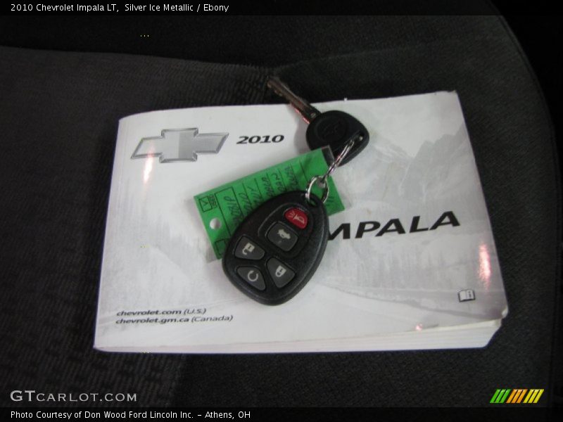 Silver Ice Metallic / Ebony 2010 Chevrolet Impala LT