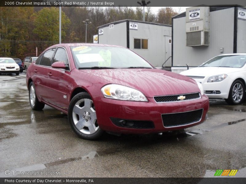 Sport Red Metallic / Neutral Beige 2006 Chevrolet Impala SS