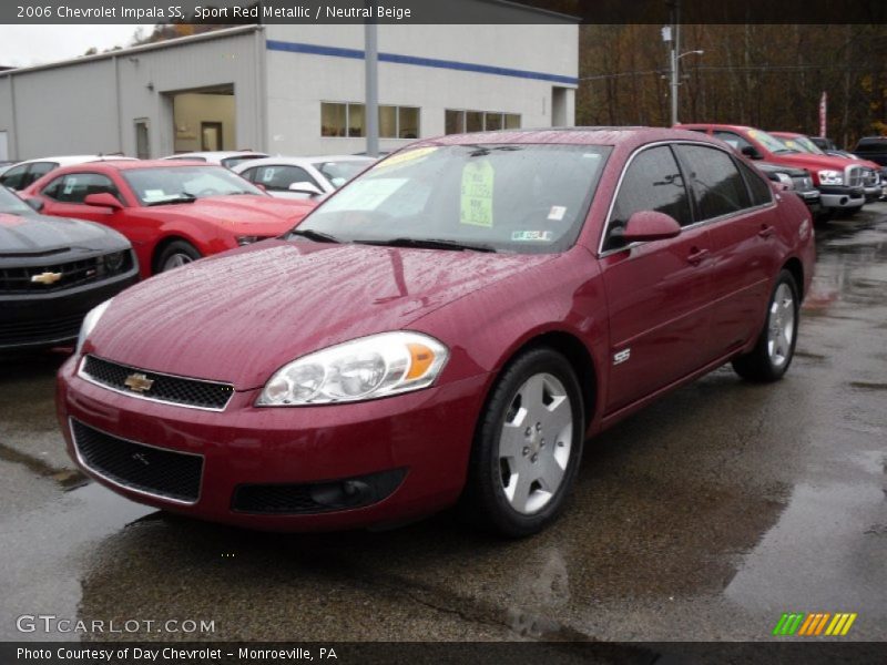 Sport Red Metallic / Neutral Beige 2006 Chevrolet Impala SS