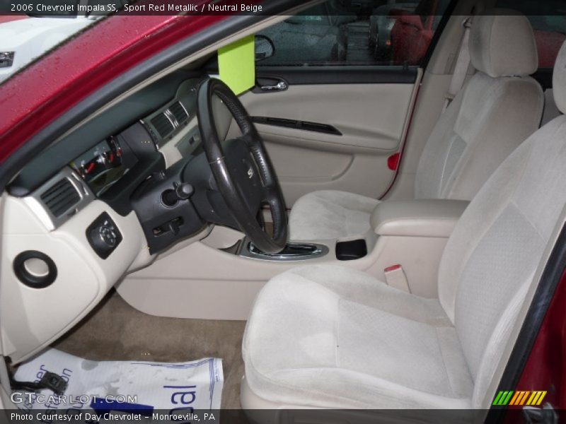 Sport Red Metallic / Neutral Beige 2006 Chevrolet Impala SS