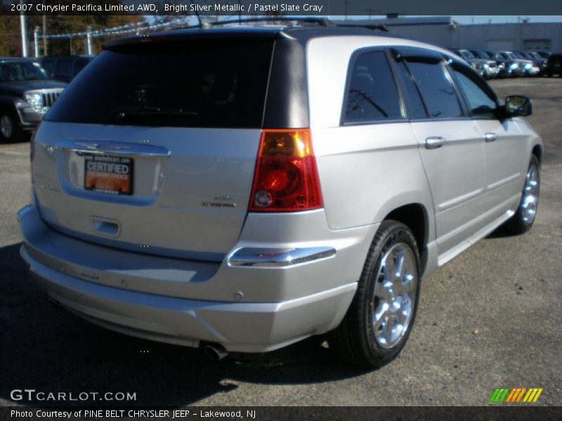 Bright Silver Metallic / Pastel Slate Gray 2007 Chrysler Pacifica Limited AWD