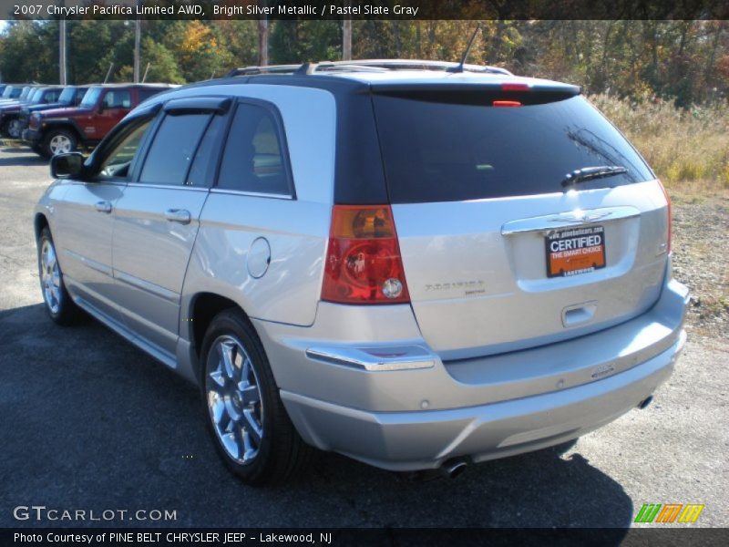 Bright Silver Metallic / Pastel Slate Gray 2007 Chrysler Pacifica Limited AWD