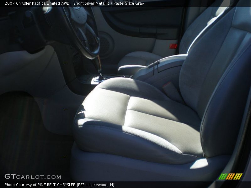 Bright Silver Metallic / Pastel Slate Gray 2007 Chrysler Pacifica Limited AWD