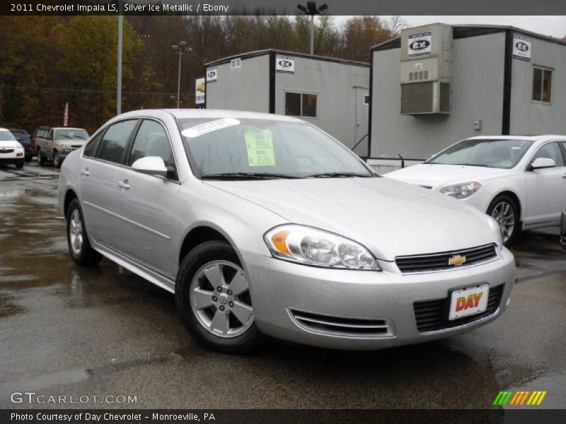 Silver Ice Metallic / Ebony 2011 Chevrolet Impala LS