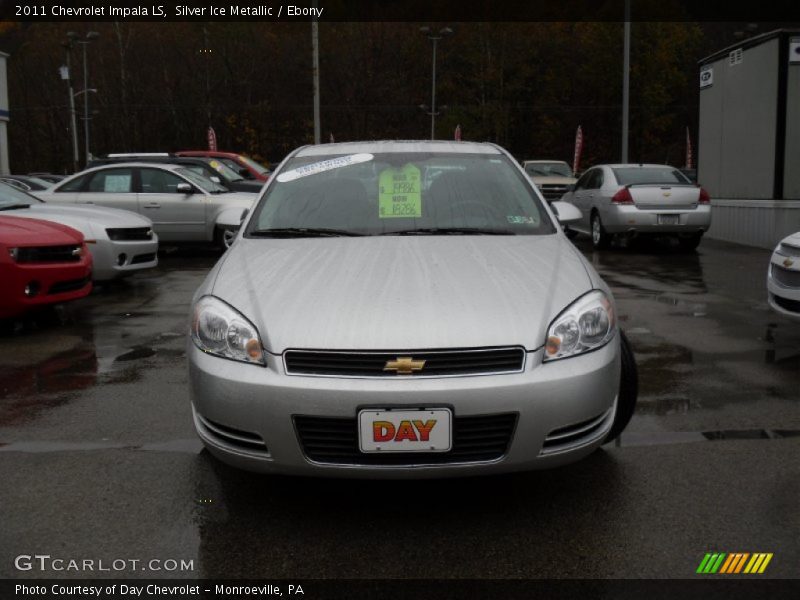 Silver Ice Metallic / Ebony 2011 Chevrolet Impala LS