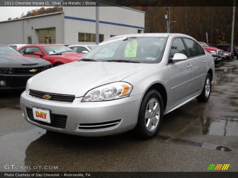 Silver Ice Metallic / Ebony 2011 Chevrolet Impala LS