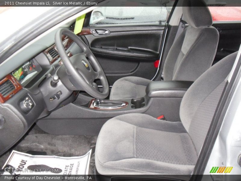 Silver Ice Metallic / Ebony 2011 Chevrolet Impala LS