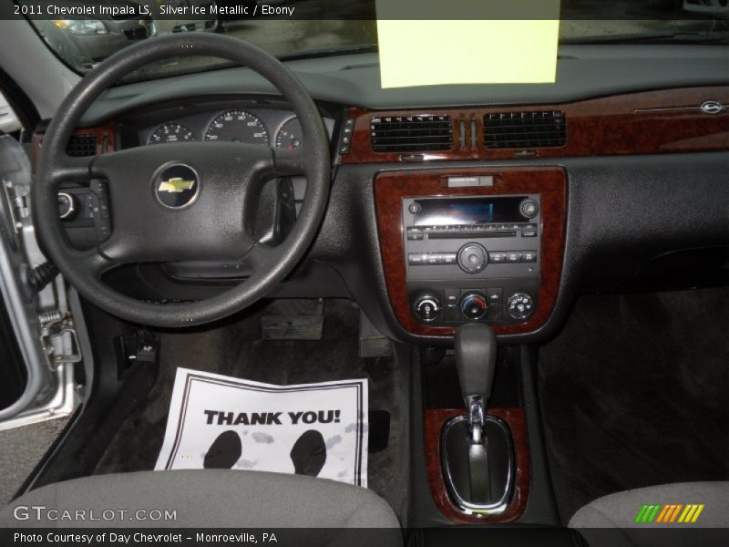 Silver Ice Metallic / Ebony 2011 Chevrolet Impala LS