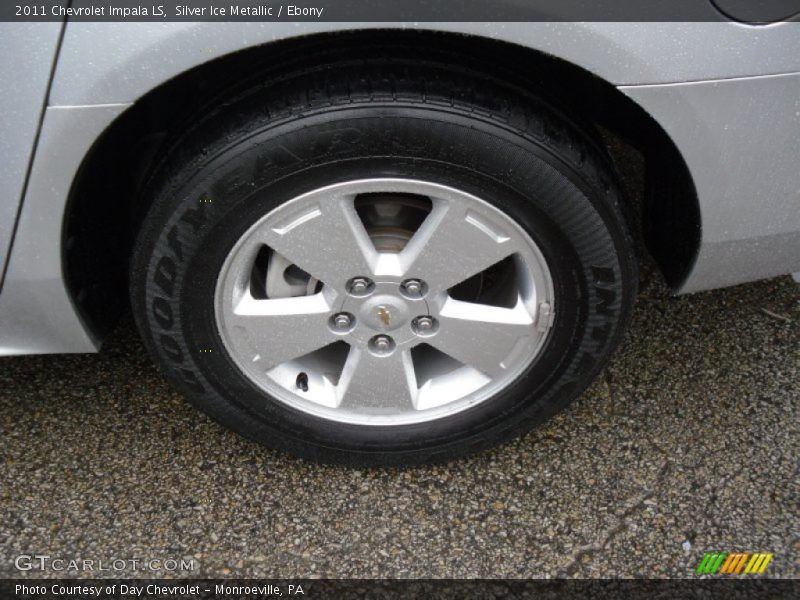 Silver Ice Metallic / Ebony 2011 Chevrolet Impala LS