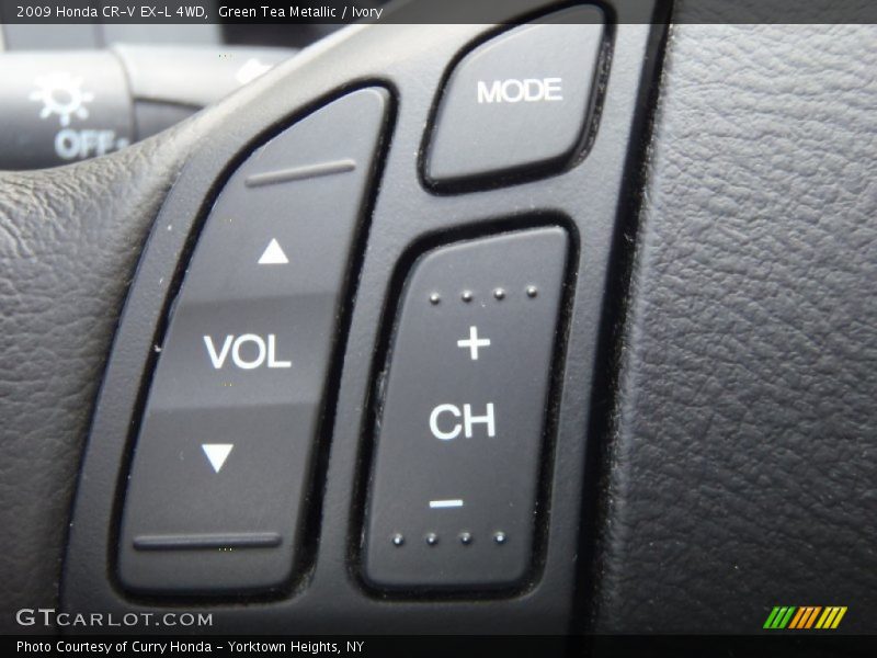 Controls of 2009 CR-V EX-L 4WD