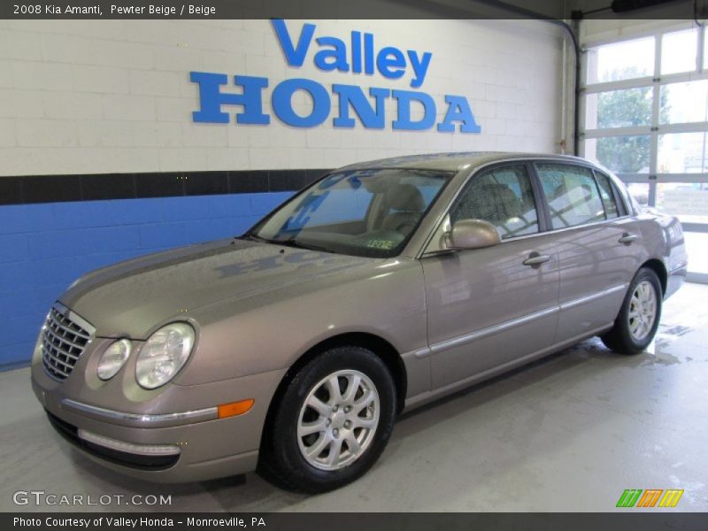 Pewter Beige / Beige 2008 Kia Amanti